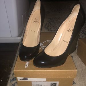 Christian Louboutin wedge 120mm size 41 brand new